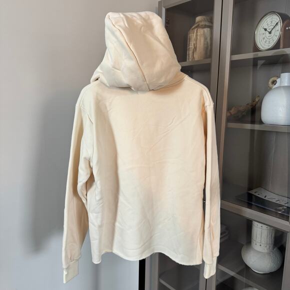 Parke The Bay Side Hoodie NEW Miami Cream Pullover Graphic Logo Sweatshirt S M - Picture 6 of 7